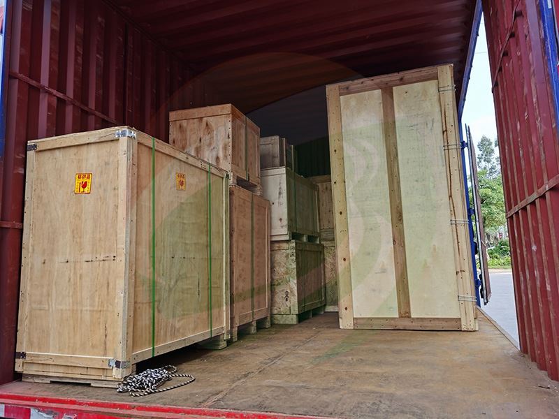 Echipamente pentru baterii gata pentru transport
